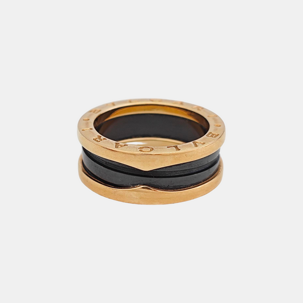 B.ZERO1 18k Rose Gold Ring EU 54