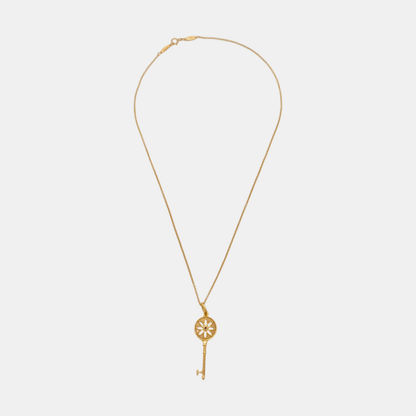 Tiffany Keys 18k Rose Gold Necklace