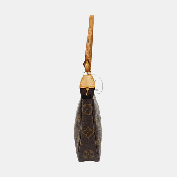 ACCESSOIRES Monogram Coated Canvas Brown
