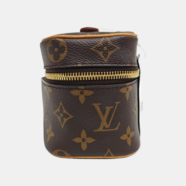 NICE Super Mini Monogram Coated Canvas Brown
