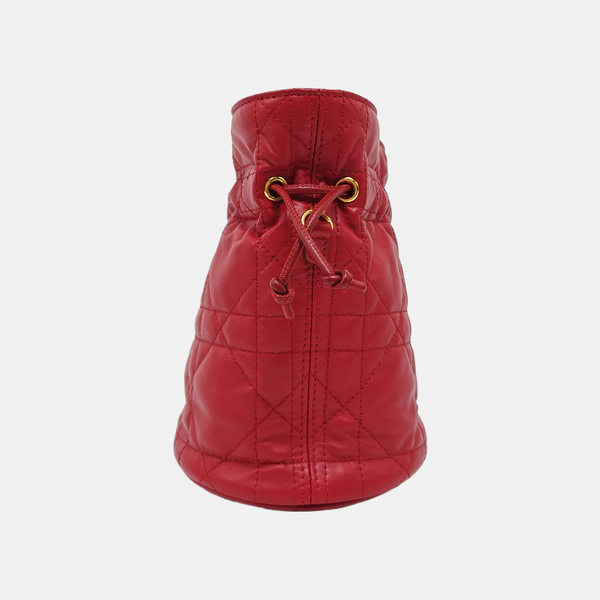 Miss Caro Cannage Lambskin Red