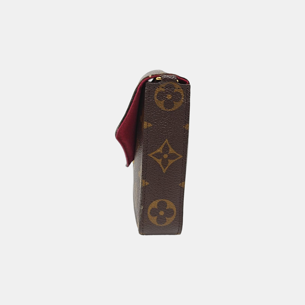 FÉLICIE Monogram Coated Canvas Brown