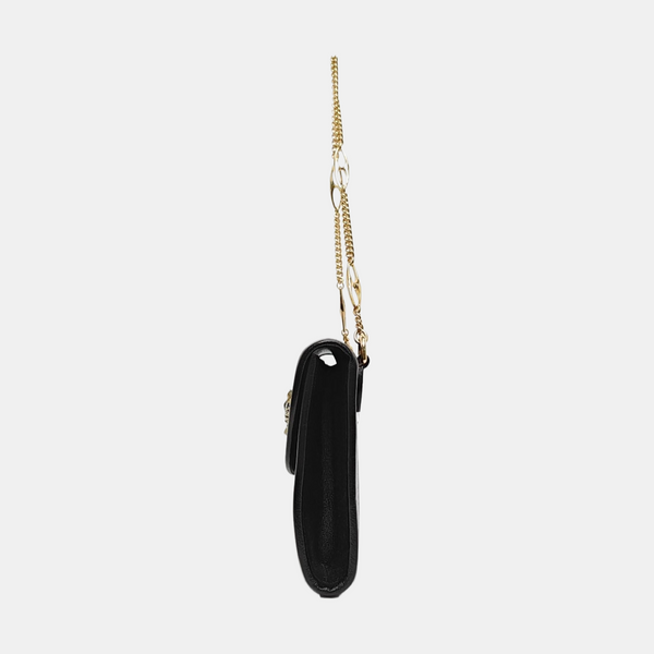 Rajah Small Calfskin Black