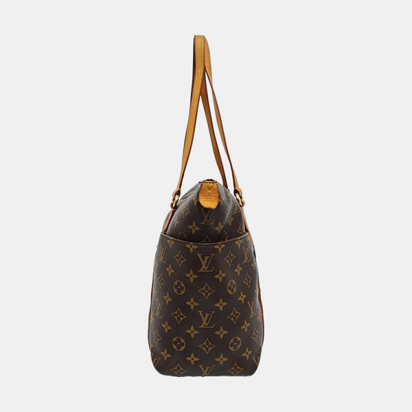 TOTALLY MM Monogram Coated Canvas Brown