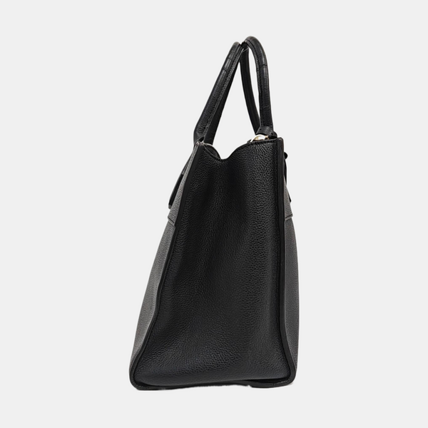 CITY STEAMER MM Calfskin Black