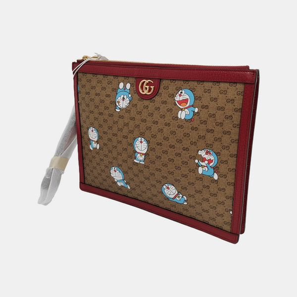 Doraemon X Gucci Monogram Coated Canvas Multicolor
