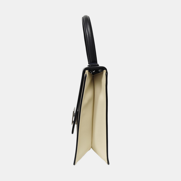 Calfskin Top Handle Bag Multicolor