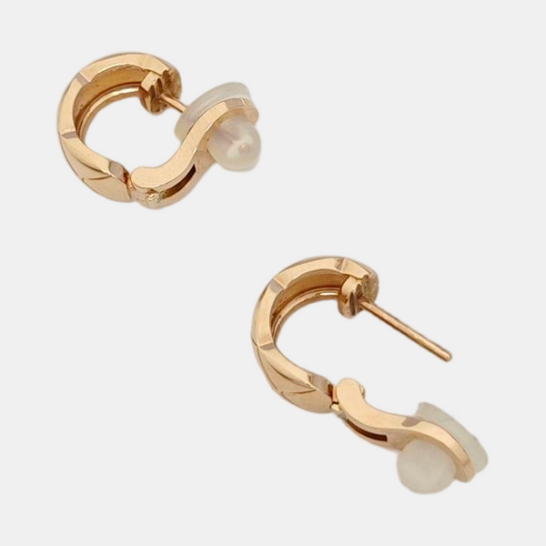 COCOCRUSH 18k Gold Rose Gold Clip On Earrings
