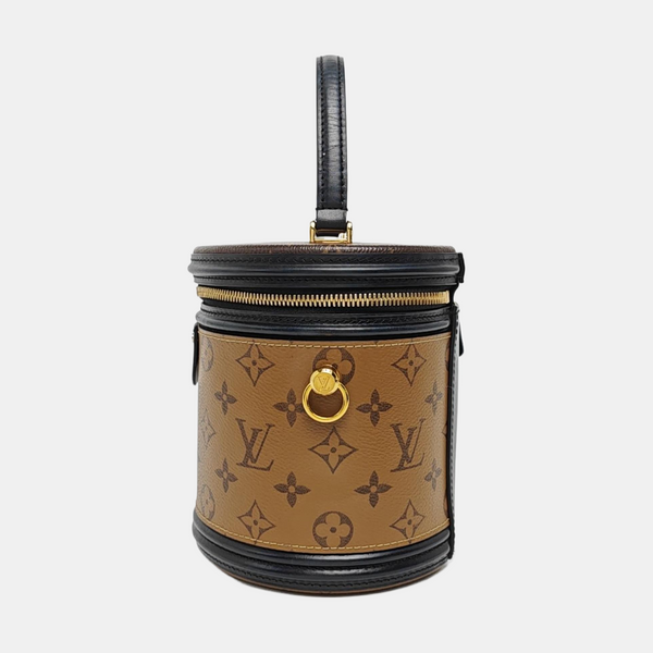 CANNES PM Monogram Coated Canvas Brown