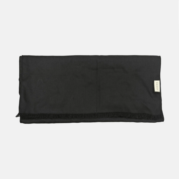 Wool Scarf Black