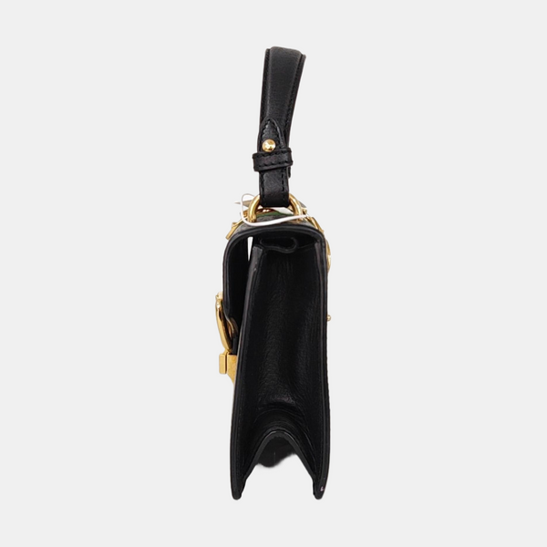 Sylvie Mini Calfskin Black