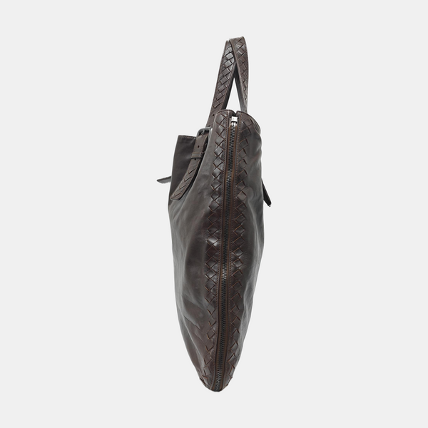 Calfskin Tote Bag Brown