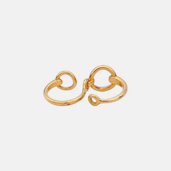 Anillo Filet D'or en Oro Rosa de 18k UE 54