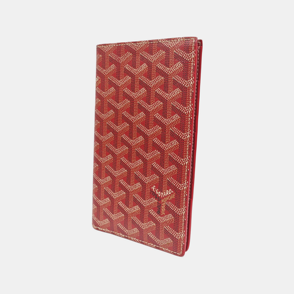Saint-Marc Coated Canvas Red Wallet