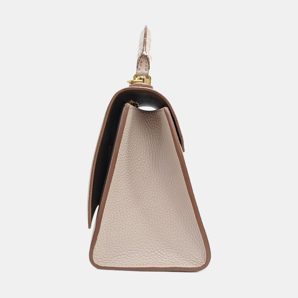 TWIST PM Calfskin Beige