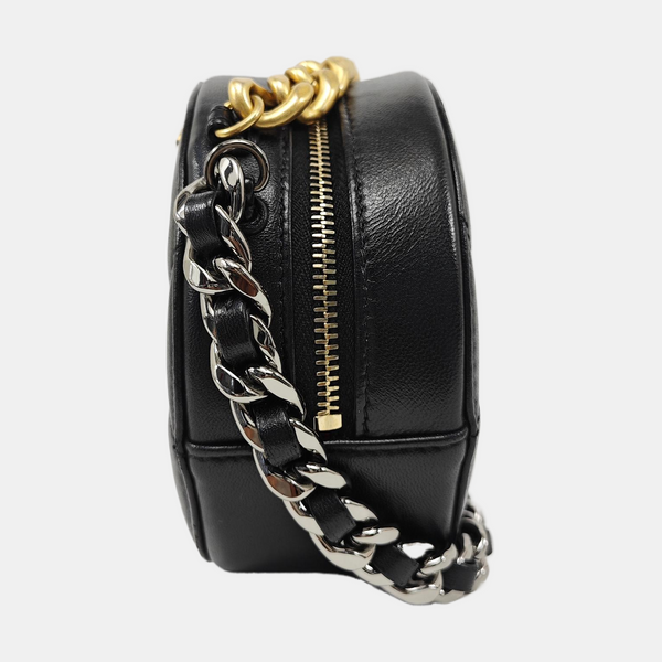 CHANEL 19 Small Quilted Lambskin Black