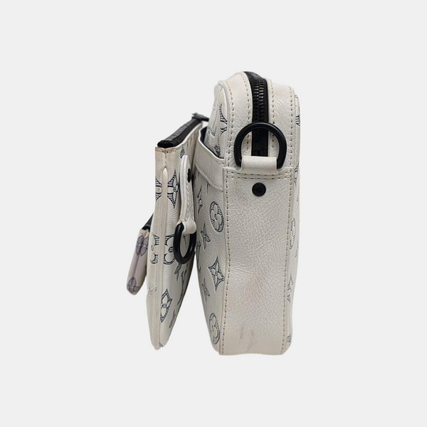 DUO Monogram Calfskin White