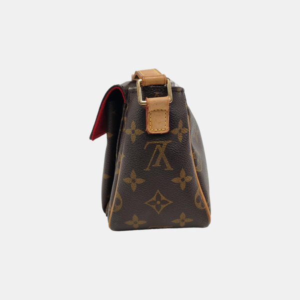 VIVA CITE PM Monogram Coated Canvas Brown