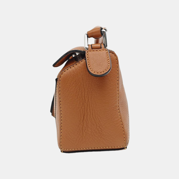 Puzzle Mini Calfskin Brown