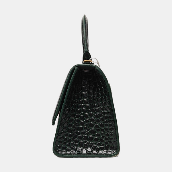 Hourglass S Calfskin Green