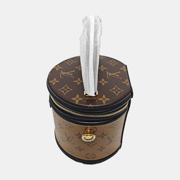 CANNES PM Monogram Coated Canvas Brown