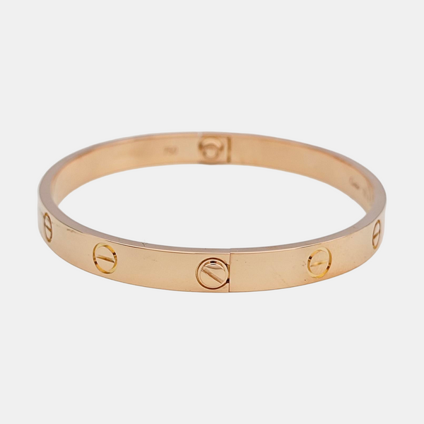 LOVE 18k Rose Gold Bangle