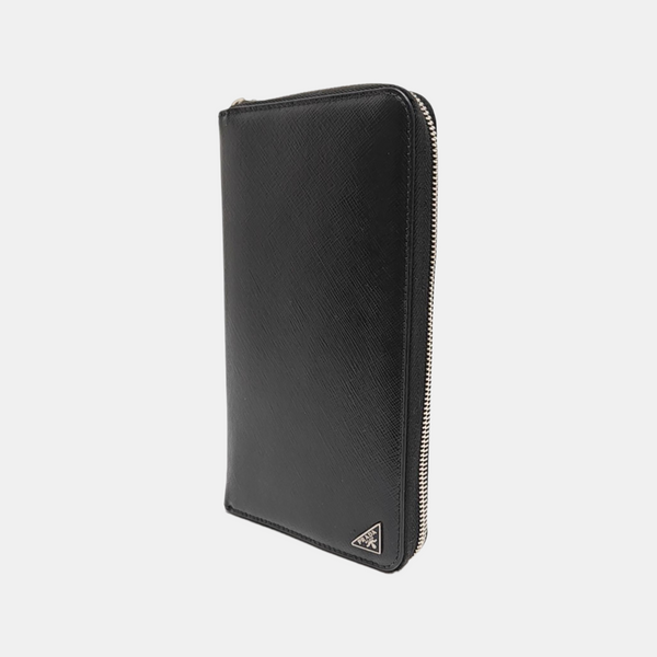 Saffiano Calfskin Wallet Black