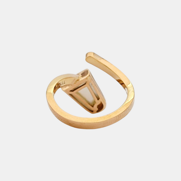 BVLGARI BVLGARI Anillo de oro rosa de 18k EU 52