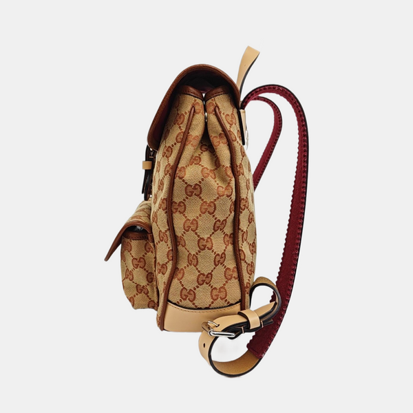 Monogram Canvas Backpack Brown