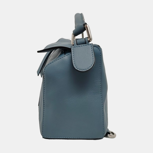 Authenticated pre-owned Puzzle Small Calfskin Blue - Shoulder Bag at Looply
