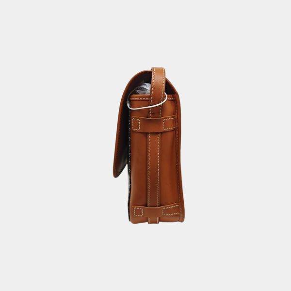 Belvedere Coated Canvas Brown