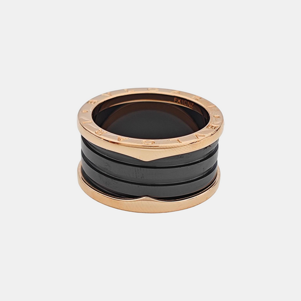 B.ZERO1 18k Rose Gold Ring EU 60