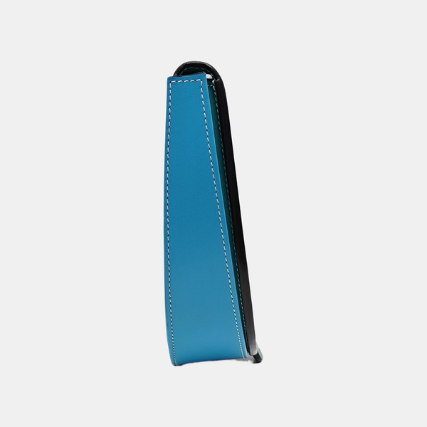 Heel Calfskin Blue