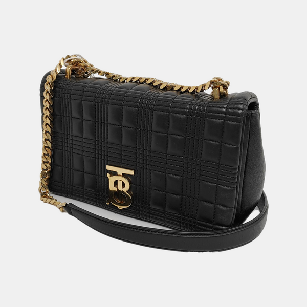 Lola Small Quilted Calfskin Black