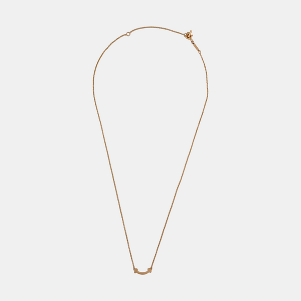 Tiffany T 18k Rose Gold Necklace
