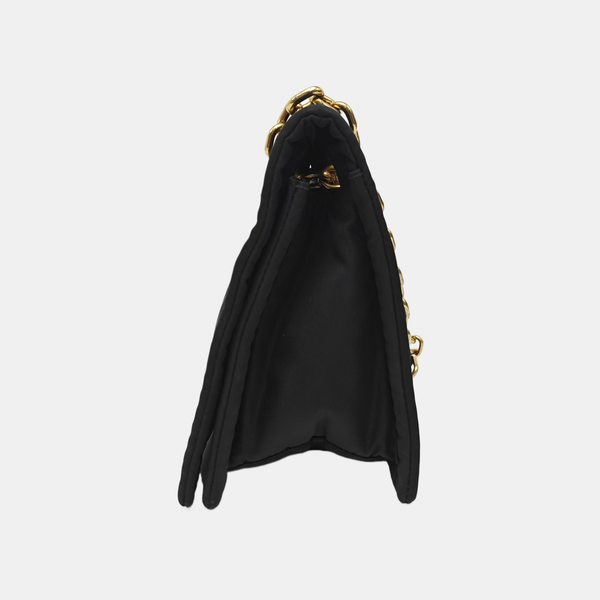 Nylon Shoulder Bag Black
