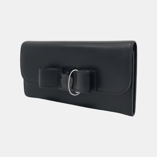 Vara Calfskin Black Wallet