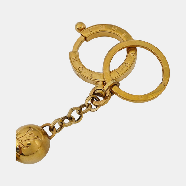 Metal Bag Charm Gold