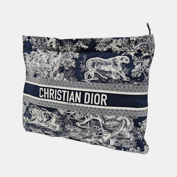 Book Tote Small Fabric Blue