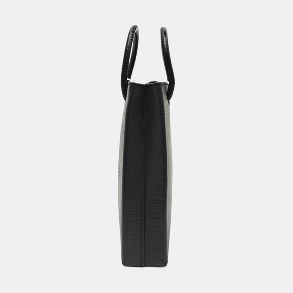 Shopping Bag Calfskin Gray