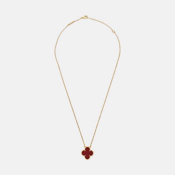 Vintage Alhambra 18k Gold Necklace