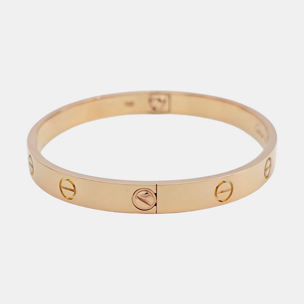 LOVE 18k Rose Gold Bangle