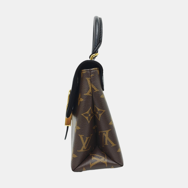 LOCKY BB Monogram Coated Canvas Brown