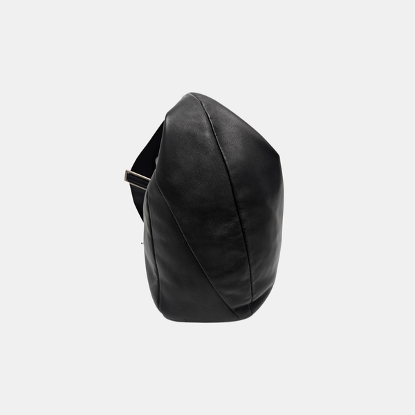 Calfskin Shoulder Bag Black