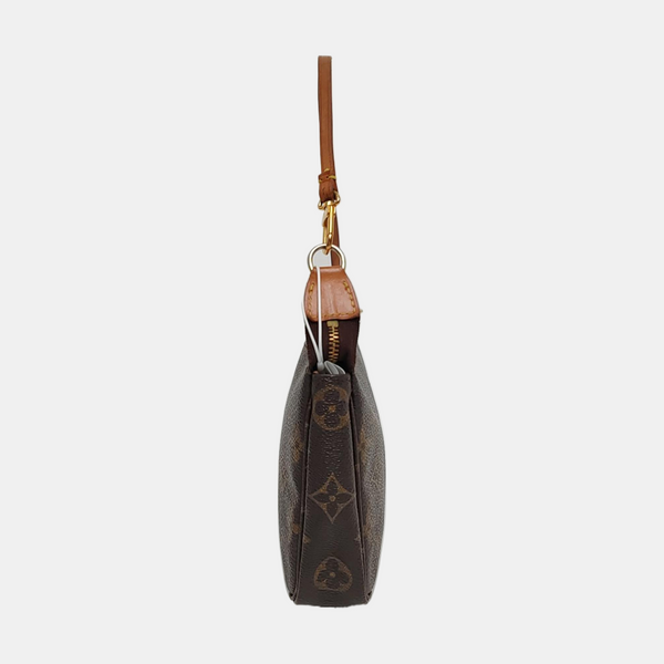 ACCESSOIRES Monogram Coated Canvas Brown