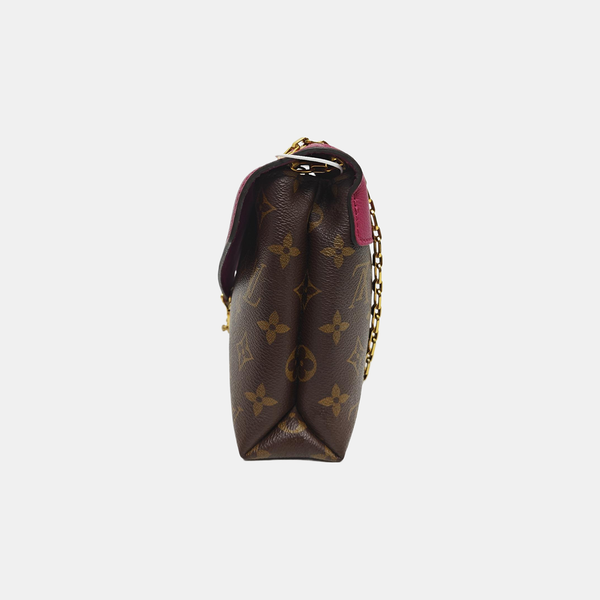 PALLAS BB Monogram Coated Canvas Brown