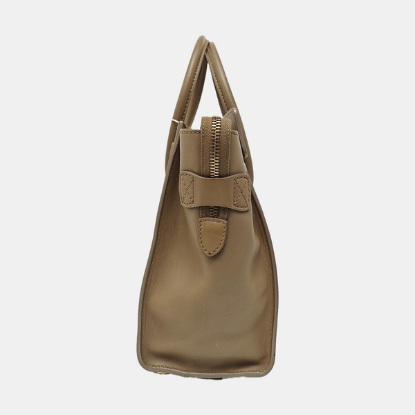 LUGGAGE Calfskin Brown