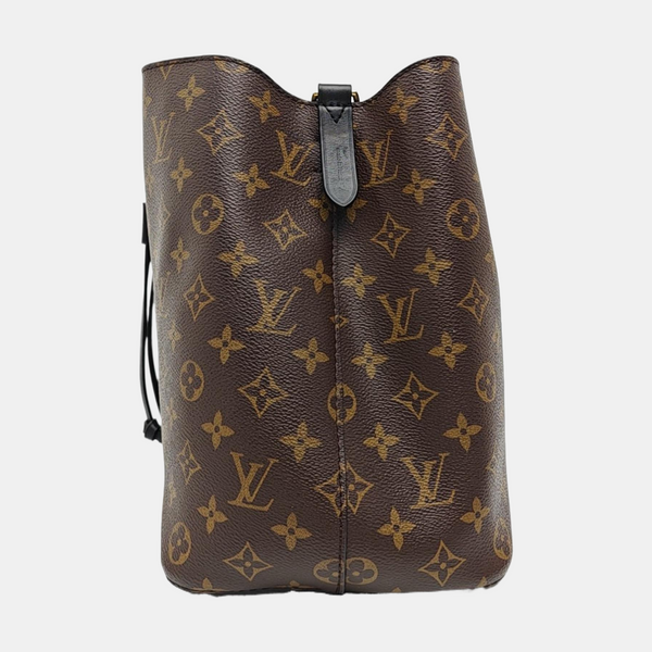 NÉONOÉ MM Monogram Coated Canvas Brown