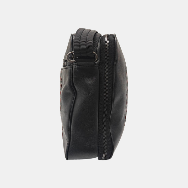 Calfskin Shoulder Bag Black