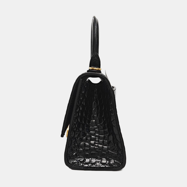 Hourglass XS Calfskin Black